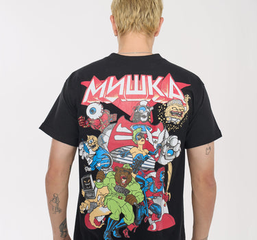 Mishka Keep Watch Team Short Sleeve Tee - Black