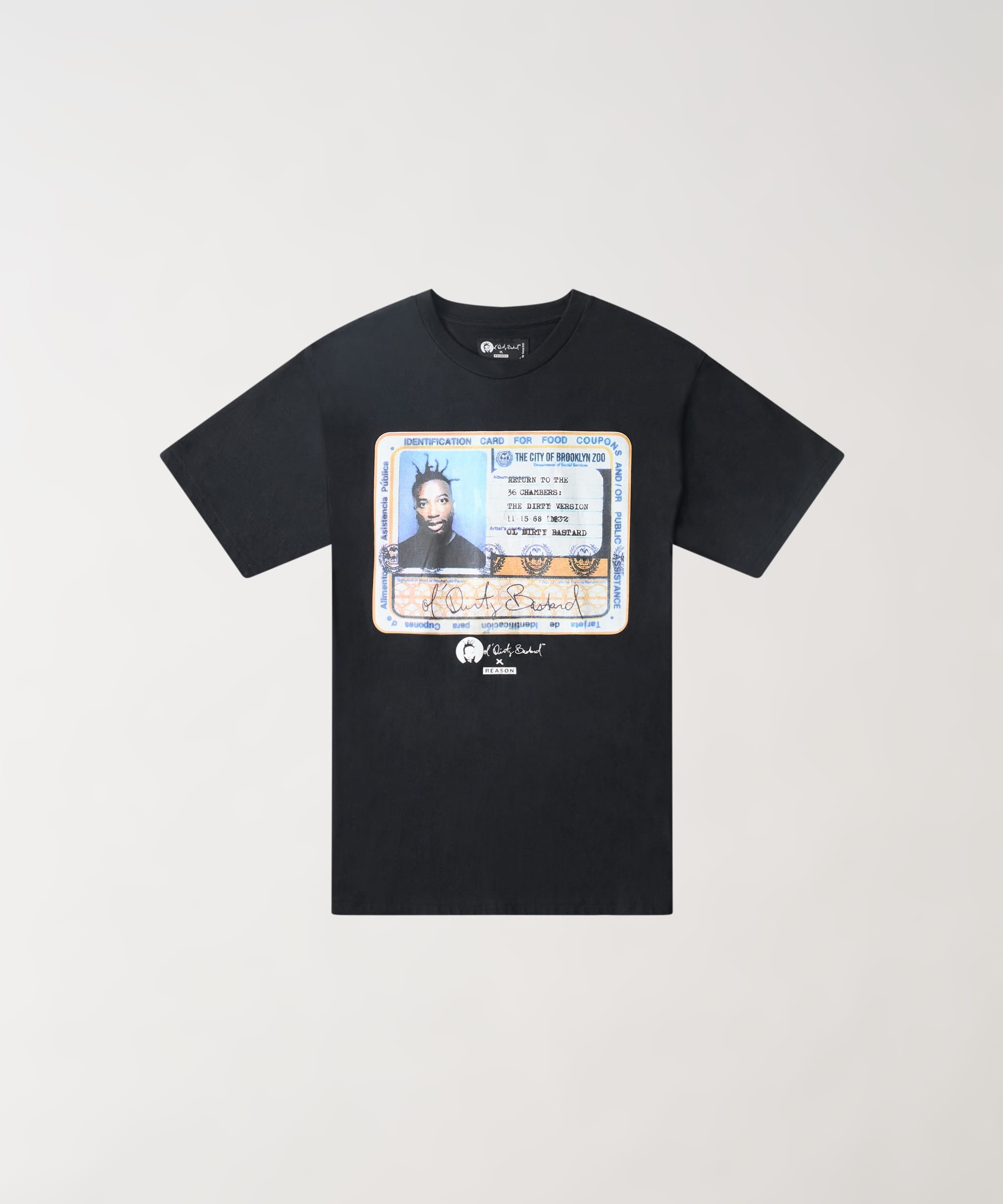 Odb License Tee - Black – Reason Clothing