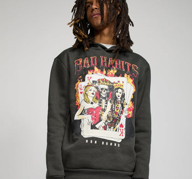 Bad Habits Hoodie - Black