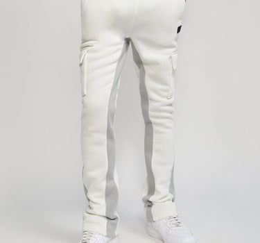 Flare Fleece Sweatpants - Cream