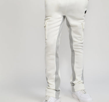 Flare Fleece Sweatpants - Cream