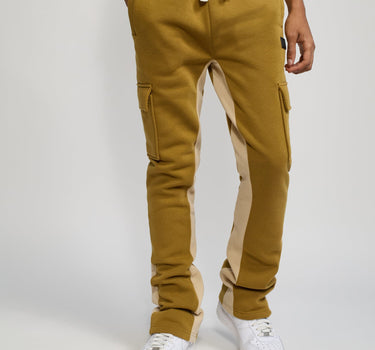 Flare Fleece Sweatpants - Khaki