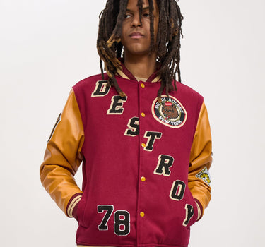 Mishka Destroy Varsity Jacket