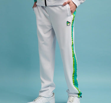 Roddick Track Pants - White/Neon