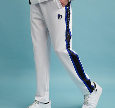 Roddick Track Pants - White/Royal