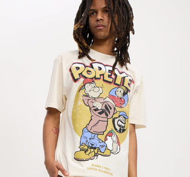 Popeye Short Sleeve Tee - Khaki