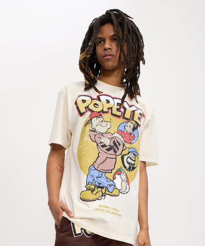 Popeye Short Sleeve Tee - Khaki