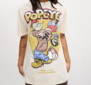 Popeye Short Sleeve Tee - Khaki