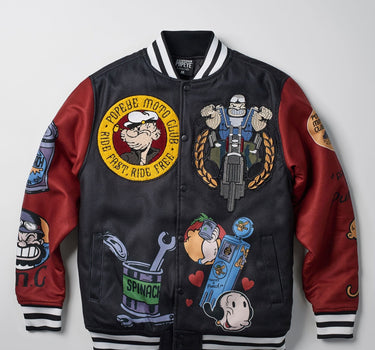 Popeye Wool Varsity Jacket