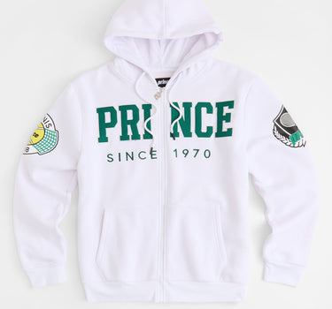 Full Zip Hoodie - White