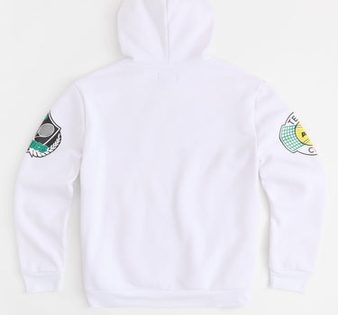 Full Zip Hoodie - White