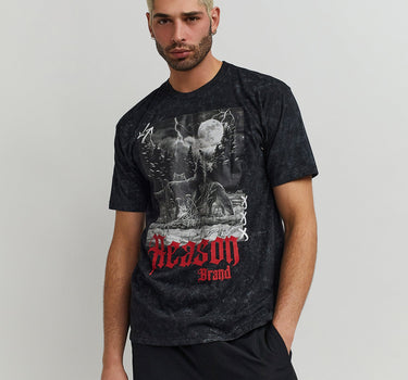 Wolf Washed Short Sleeve Tee