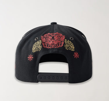 Saint Rhinestones Embroidered Graphic Hat