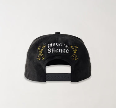 Fortune Croc Skin Chain Embroidered Graphic Hat