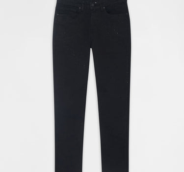 Midnight Rhinestone Skinny Jeans - Black