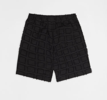 Textured Short - Black
