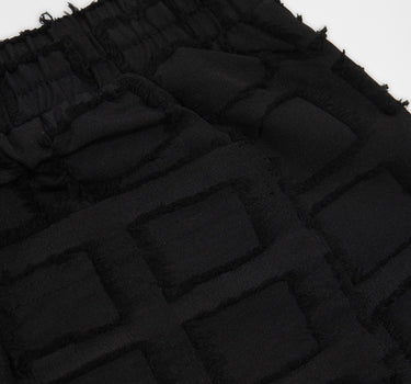 Textured Short - Black