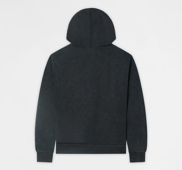 Tribal Rhinestone Zip Up Hoodie - Black