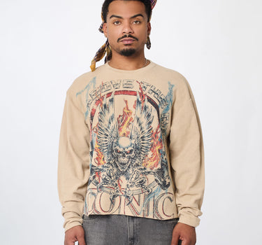 Iconic Thermal Long Sleeve - Beige