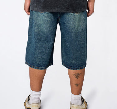 Baggy Denim Short - Dark Indigo