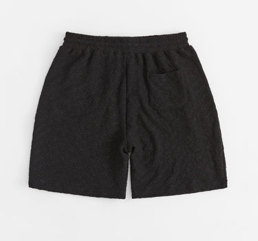 Textured Honey Comb Short - Black