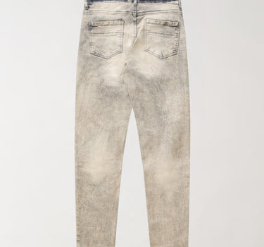 Washed Rip And Repair Denim Jeans - Grey