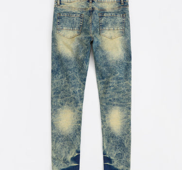 Hookey Distressed Denim Pants - Light Indigo