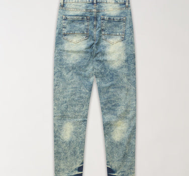 Hookey Distressed Denim Pants - Light Indigo