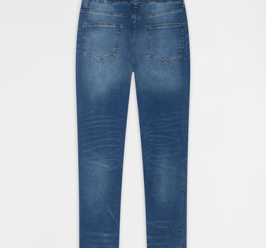 Starburst Studded Skinny Jeans - Blue
