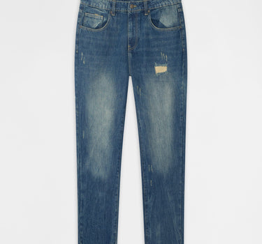 Baxter Straight Fit Denim Pant - Blue