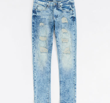 Dawn Distressed Denim Jeans - Blue