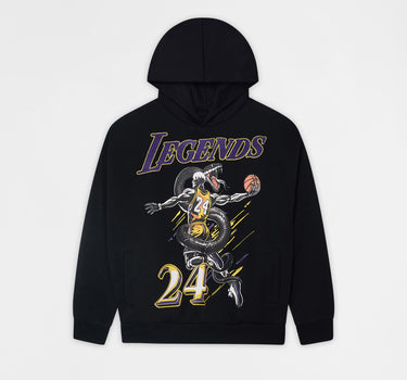 Legends Chenille Patched Hoodie - Black