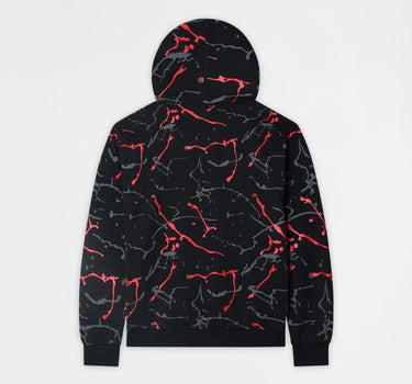 Lord Forgive Me Chenille Hoodie - Black