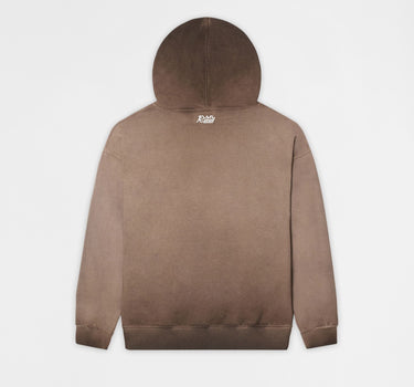 Washed Essentials Pullover Hoodie - Brown