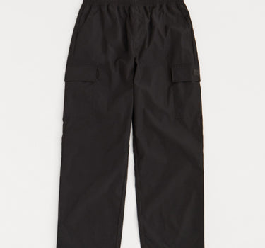 Real Relaxed Fit Cargo Twill Pants - Black
