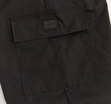 Real Relaxed Fit Cargo Twill Pants - Black