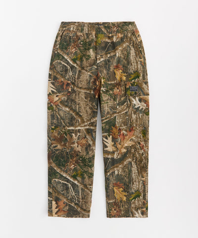 Real Camo Relaxed Fit Cargo Twill Pants - Brown Tree