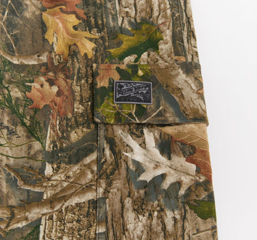 Real Camo Relaxed Fit Cargo Twill Pants - Brown Tree