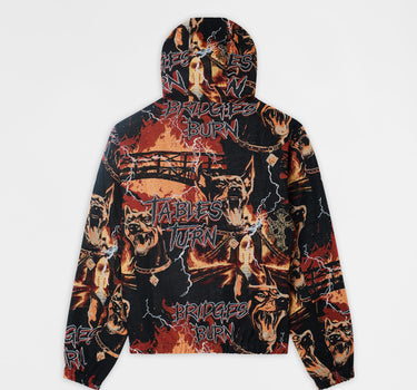 Bridges Burn Tapestry Jacket - Black