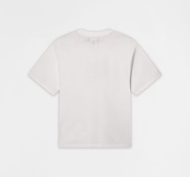 Chest Hit Embroidered Short Sleeve Tee - White
