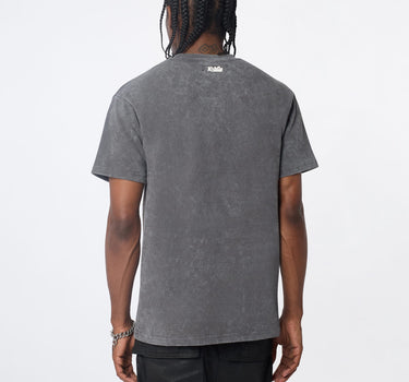 Washed Essentials Classic Short Sleeve Tee - Dark Grey