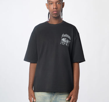Paper Chaser Interlock Shor Sleeve Tee - Black RTD