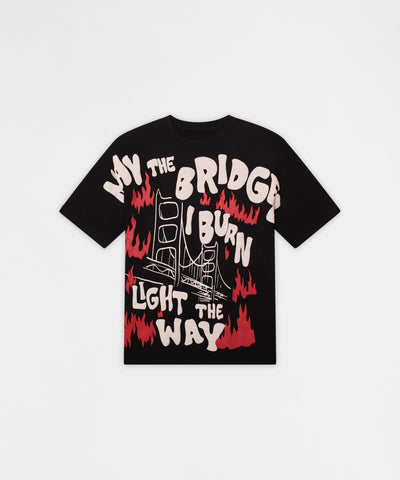 Light The Way Tee - Black