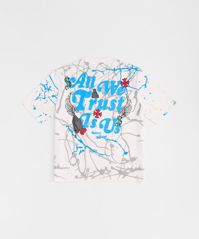 Painted Tee - White