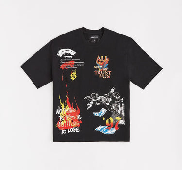 Too Real Short Sleeve Tee - Black