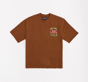 No Lessons Wasted Short Sleeve Tee - Brown