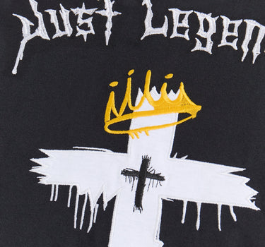 No Limits Embroidered Short Sleeve Tee - Black