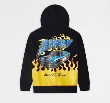 Dodge Demon Full ZIP Hoodie - Black