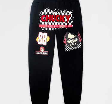 Chucky Applique Pant - Black