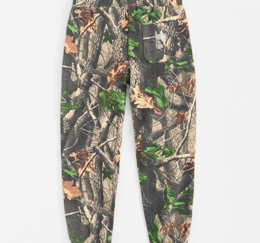 Essential Heavyweight Fleece Baggy Fit Jogger Pants - Dark Brown Tree